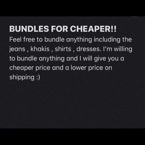 BUNDLE DEAL!! DONT BUY